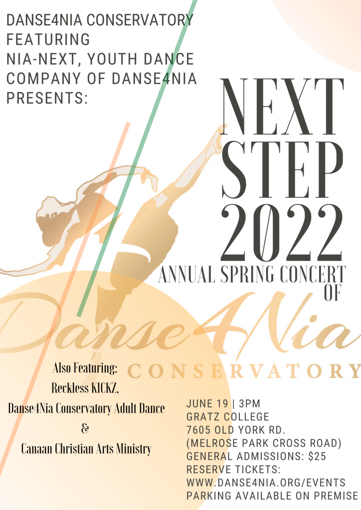Event flyer for Next Step 2022